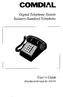 COMDIAL. Digital Telephone System Industry-Standard Telephone. User s Guide (Interfaced through the ATI-D)