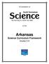 Arkansas Science Curriculum Framework