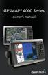 GPSMAP 4000 Series. owner s manual
