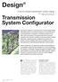 Transmission System Configurator