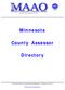 Minnesota. County Assessor. Directory