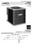 13acd MERIT SERIES R 22 A I R C O N D I T I O N E R S. SEER up to to 5 Tons Cooling Capacity 17,500 to 60,000 Btuh