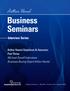 Business Seminars. Arthur Hamel. Interview Series