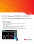 LTE, LTE-Advanced FDD/TDD & NB-IoT/eMTC FDD X-Series Measurement App, Multi-Touch UI