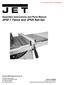 Assembly Instructions and Parts Manual JPSF-1 Fence and JPSR Rail Set