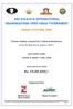 3rd KOLKATA INTERNATIONAL GRANDMASTERS OPEN CHESS TOURNAMENT. Kolkata, May, Venue: Indian Council For Cultural Relations