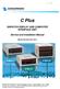 C Plus DISPATCH DISPLAY AND COMPUTER INTERFACE UNIT. Service and Installation Manual. Manual Revision Nov 2015