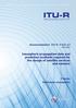 Ionospheric propagation data and prediction methods required for the design of satellite services and systems. Recommendation ITU-R P.