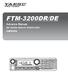 FTM-3200DR/DE. Advance Manual C4FM/FM VHF DIGITAL/ANALOG TRANSCEIVER DIAL VOL TXPO DW SETUP MW