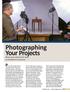 Photographing Your Projects