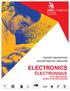 CONTEST DESCRIPTION DESCRIPTION DE CONCOURS ELECTRONICS ÉLECTRONIQUE POST-SECONDARY NIVEAU POSTSECONDAIRE