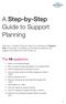A Step-by-Step Guide to Support Planning