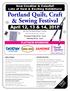 Portland Quilt, Craft & Sewing Festival
