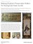 Making Ethafoam Preservation Rollers for Storing East Asian Scrolls