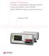 Keysight Technologies Precise Low Resistance Measurements Using the B2961A and 34420A