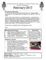 Ponderosa Spinners, Weavers, and Fibre Artists Guild Monthly Newsletter February 2017
