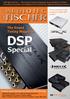 DSP. Special. The Sound Tuning Magazine. These products are equipped with DSP power: