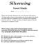 Silverwing. Novel Study. Name: