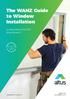 The WANZ Guide to Window Installation. as described in E2/AS1 Amendment 7
