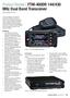 Product Review FTM-400DR 144/430 MHz Dual Band Transceiver Peter Hartfi eld VK3PH