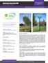 BEST PRACTICES REPORT DECORATIVE LIGHT POLE PROTECTION. Parks & Recreation Dept. City of Sioux Falls, SD PROJECT OVERVIEW: