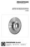 Installation and operating instructions for Brake disc with clamping element RLK 608 E Schaberweg Telefon