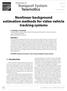 Transport System. Telematics. Nonlinear background estimation methods for video vehicle tracking systems