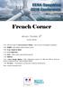 French Corner. January, Thursday 18 th 16:45-18:45. 16:45 - Welcome speech, French Embassy in Norway : Tools for French-Norwegian Cooperation