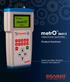 metro B6012 VIBRATIONS SIMPLIFIED... Product brochure Easiest portable vibration analyzer and balancer TECHNOLOGIES PVT. LTD.