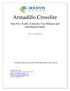 Armadillo Crossfire. Side Fire Traffic Collector User Manual and Installation Guide. Rev 1.0, 1 st March 2014
