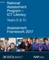 National Assessment Program ICT Literacy Years 6 & 10