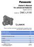 DMC-LX100. Owner s Manual for advanced features. Digital Camera. Model No.