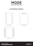 LED MIRROR CABINETS 3612-L-6560