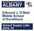 City School District of ALBANY. Edmund J. O Neal Middle School of Excellence. School Supply Lists