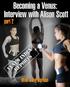 INTERVIEW WITH ALISON SCOTT PART 2 Page 1 of 42