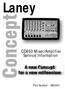 Laney. CD650Mixer/Amplifier ServiceInformation. PartNumber -SM3041