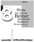 Hints. for making. Better. Spectrum Analyzer. Measurements. Application Note