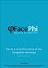 Tips for a correct functioning of Face Recognition technology. FacePhi Face Recognition.