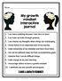 My growth mindset interactive journal