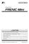 Instruction Manual. Compact Inverter. Fuji Electric FA Components & Systems Co., Ltd.