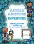 African American. literacy activities created by. The Curriculum Corner