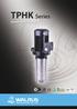 TPHK Series. Immersible Pump