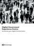 Digital Government Experience Centre. Accelerate your digital transformation