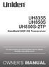 UH835S UH850S UH850S-2TP Handheld UHF-CB Transceiver