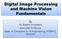 Digital Image Processing and Machine Vision Fundamentals