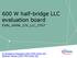 600 W half-bridge LLC evaluation board