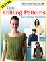 Free Knitting Projects