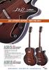 J&D LUTHIERS GUITARS - NEW FOR 2017