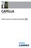 CAPELLA SERIES. Product Overview and Technical information>>