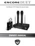 Dual Receiver VHF Wireless Microphone System